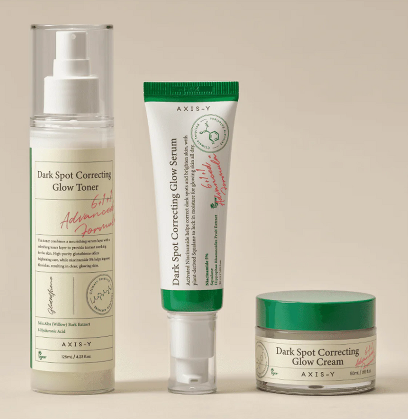 ✨ Korean Glow Dark Spot Correcting Skincare Set (3-Step Routine)